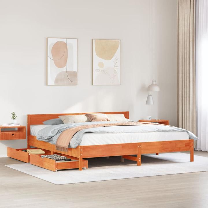 Image du produit vidaXL Bettgestell (200 x 200 cm)