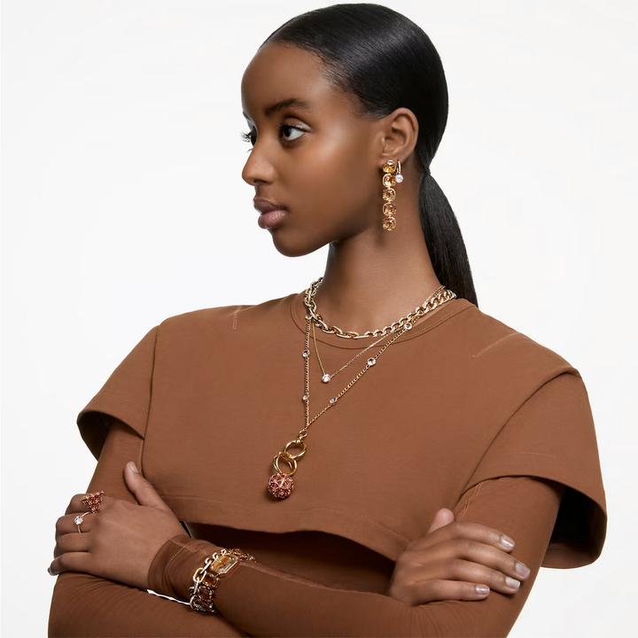 Produktbild Swarovski Constella Halskette Gold (Swarovski Metall, 38 - 42 cm)