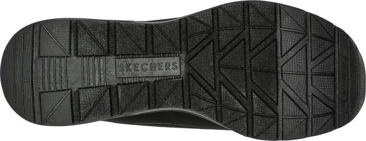Actual product image Skechers Ladies Lace Up Shoes Sporty Rubber Sole Black (41)