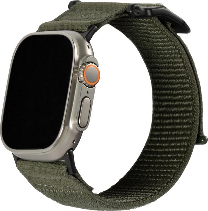 Produktbild UAG Active Strap - Apple Watch 45/44/42mm (42 mm, 44 mm, 45 mm, Edelstahl, starkes Nylon und starkes Nylon Weave Single)