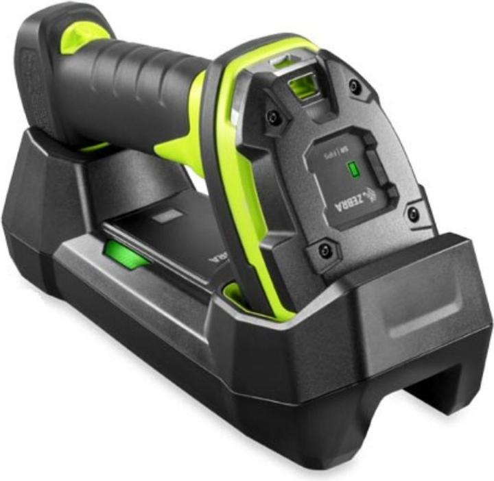 Immagine prodotto Zebra ebra LI3678-SR, BT, 1D, SR, Multi-IF, FIPS, Kit (USB), nero, verde Scanner Bluetooth, industriale, 1 (Codici a barre 1D)