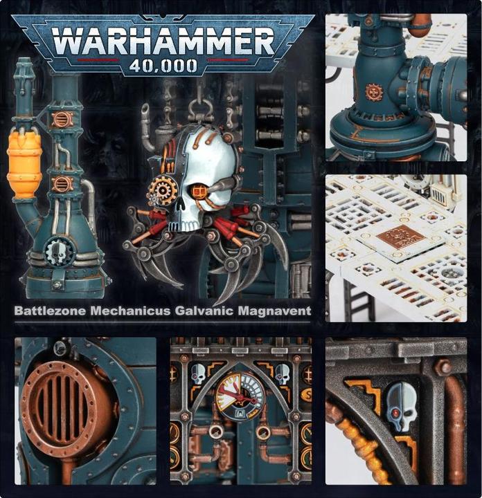 Immagine prodotto Games Workshop Battlezone: Mechanicus - Galvanic Magnavent (Materiale sintetico)