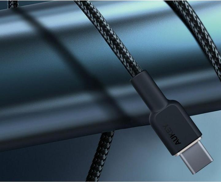 Image du produit Aukey Câble USB-C - USB-C, PD 60W, 1.8 m (1.80 m, USB 2.0, 60 W)