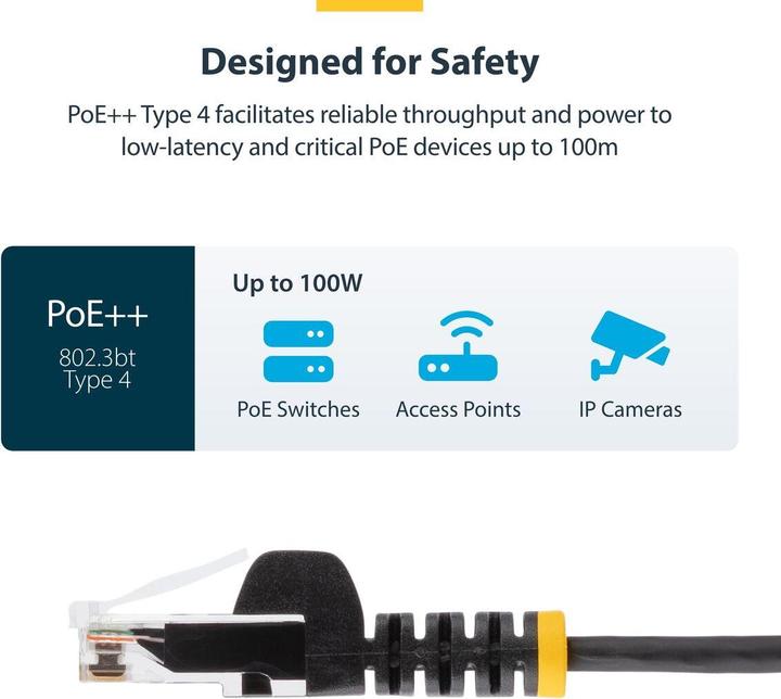 Actual product image StarTech .com N6PAT25CMGRS, 0,25 m, Cat6, U/UTP (UTP), RJ-45, RJ-45, Grau (CAT6, 0.25 m)