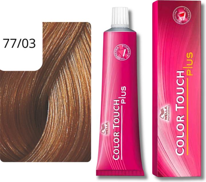 Immagine prodotto Wella Color Touch Plus (77/03 biondo medio oro naturale intenso)