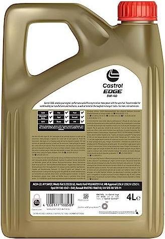 Produktbild Castrol Edge 5W-40 Titanium (4 l, SAE 5W-40)
