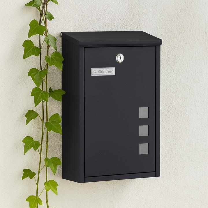 Actual product image Relaxdays Briefkasten Hochformat