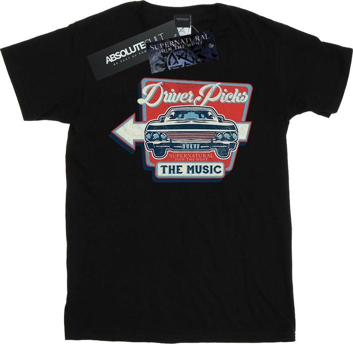 Produktbild Supernatural Driver Picks The Music TShirt (L)