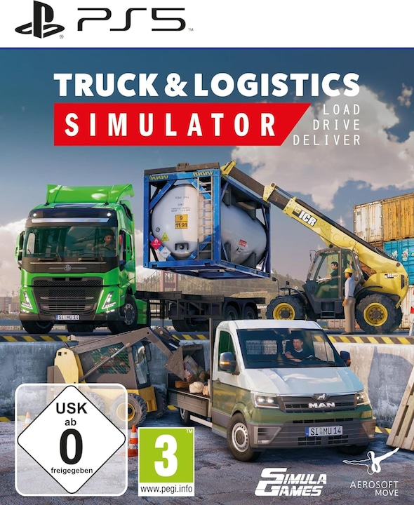 Immagine prodotto Aerosoft Simulatore di camion e logistica PS-5 (PS5, DE)