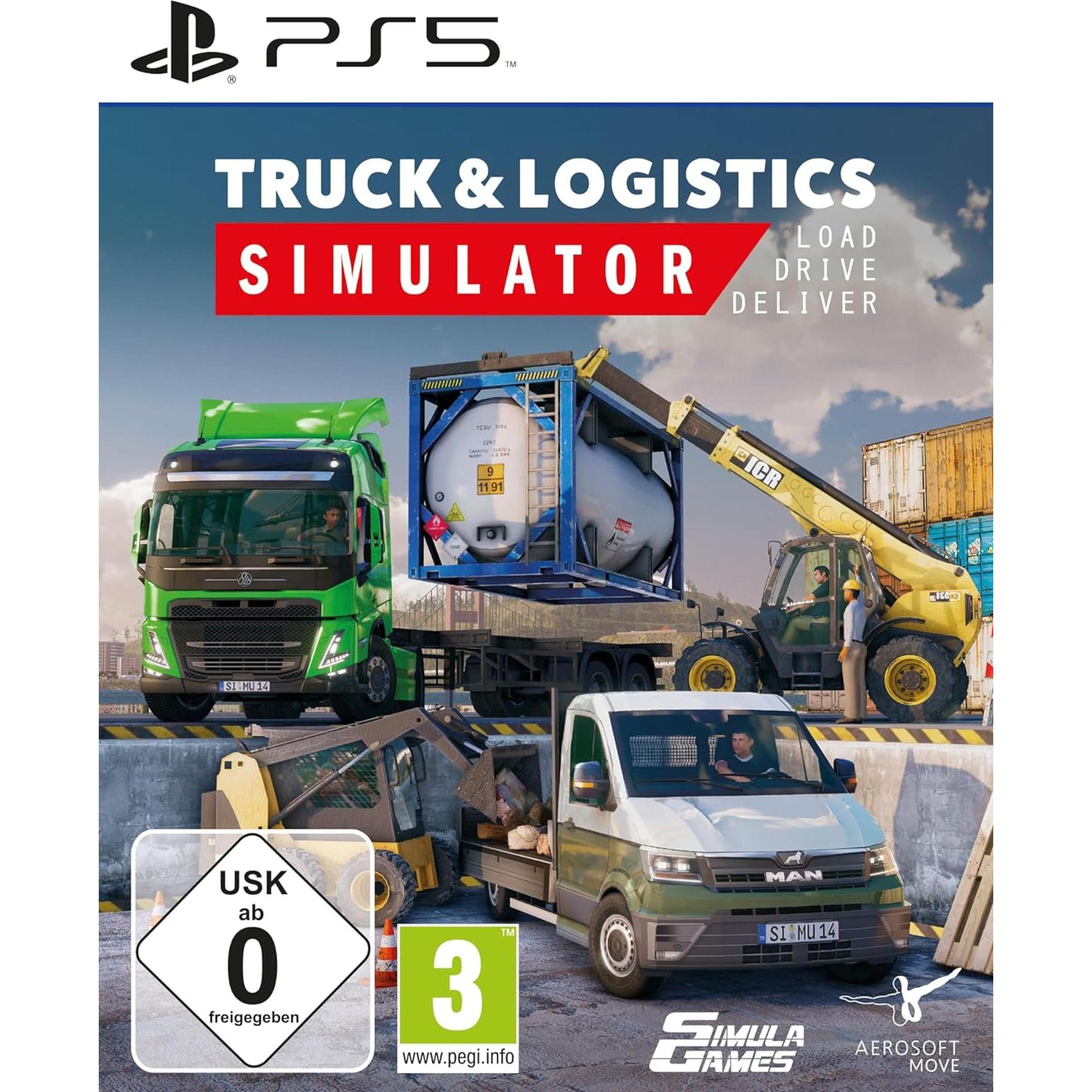 Aerosoft Truck & Logistics Simulator (PS5, DE) (59227)