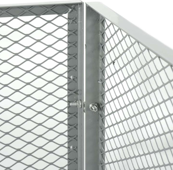 Produktbild Wiltec Komposter 100x100x80cm Gartenkomposter Metall Kompostbehälter Biokompost (800 l)