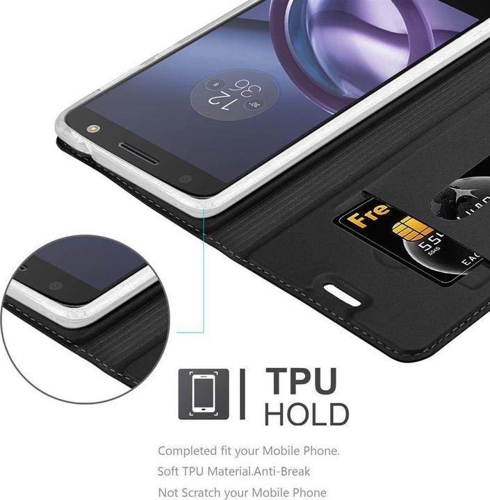Actual product image Cadorabo Book Classy Style Cover (Motorola Moto Z Play)