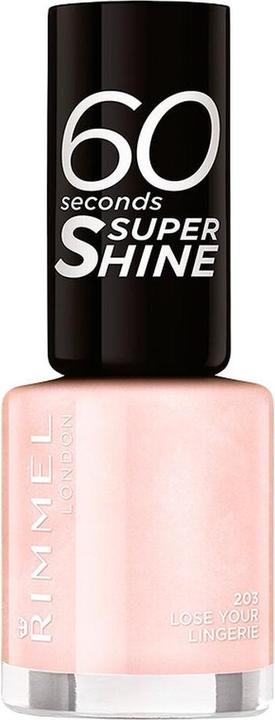 Actual product image Rimmel London 60 SECONDS super shine #740-clear (740, Colour paint)