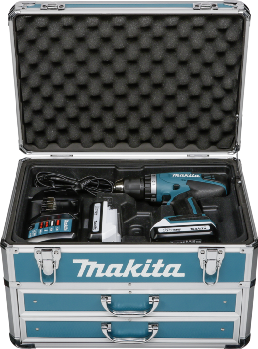 Actual product image Makita DF457DWEX6 (Rechargeable battery operated)