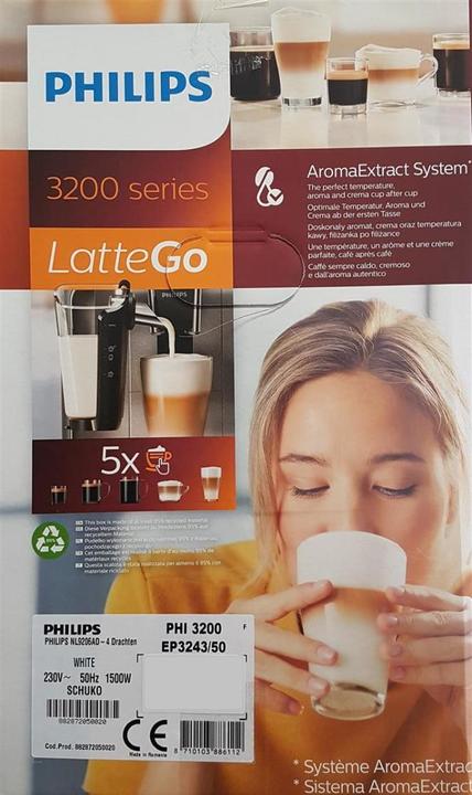 Productafbeelding Philips EP3243/50 Volautomatische koffiemachine