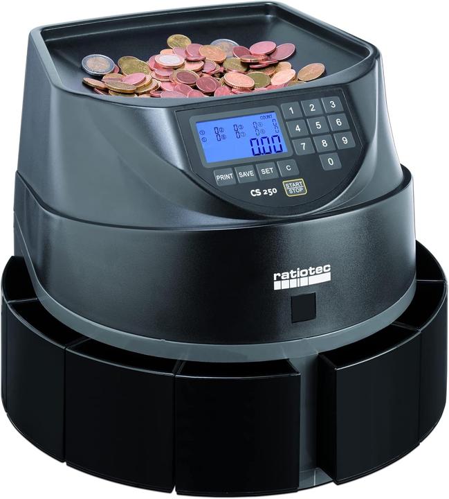 Actual product image ratiotec Coinsorter CS 250 (Coin counter)