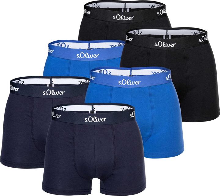 Immagine prodotto S.Oliver Boxer casual elasticizzati (M, confezione da 6)