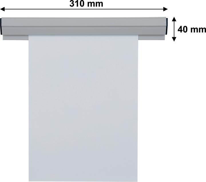Produktbild Franken Papierklemmschiene
