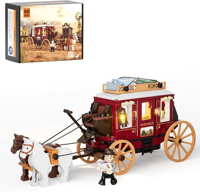 Lumibricks Western Stagecoach