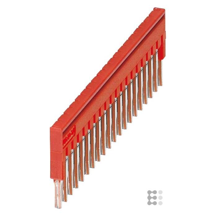 Phoenix Contact Steckbrücke, Elektronikkabel + Stecker, Rot