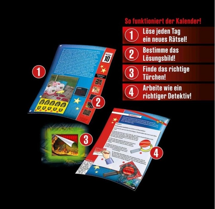 Actual product image Kosmos Die drei??? Adventskalender