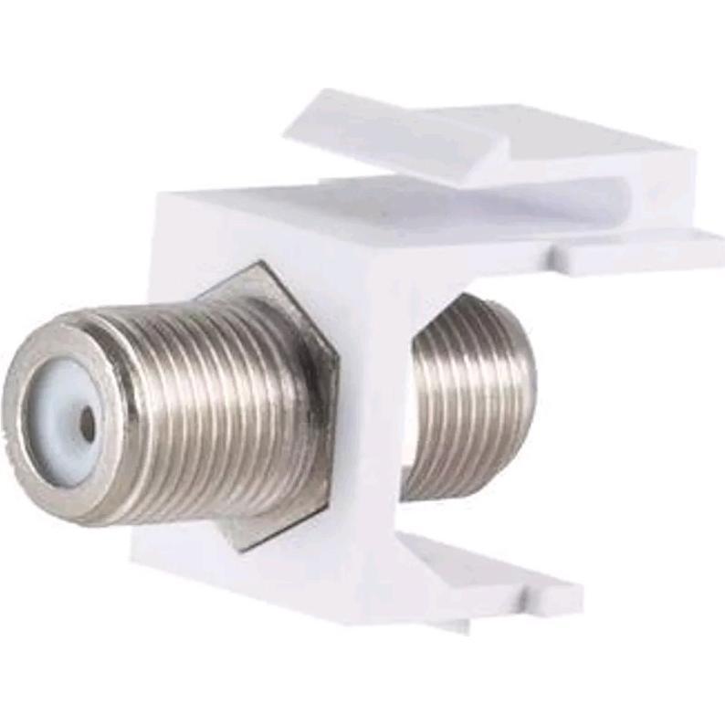 Shiverpeaks S/CONN maximum connectivity Netzwerk Adapter-Keystone Verbinder F-Buchse, Stromkabel