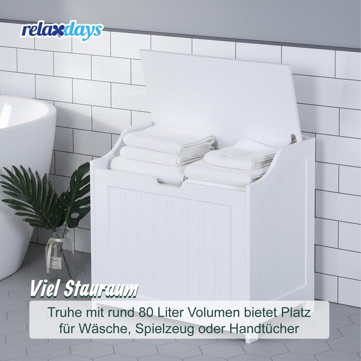 Produktbild Relaxdays Wäschetruhe (80 l)