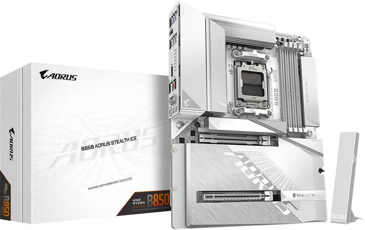 Gigabyte B850 AORUS Stealth ICE (AM5, AMD B850, ATX)