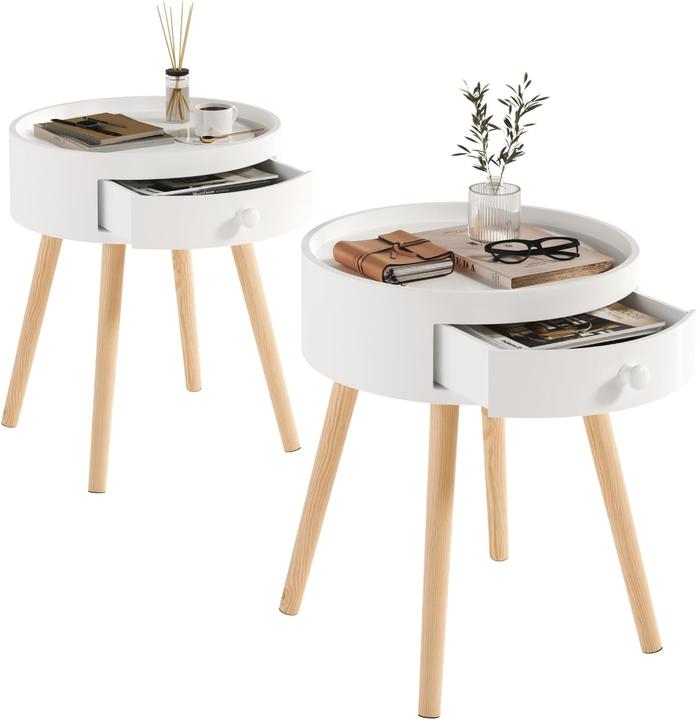 Produktbild Woltu Nachttisch-Set (38 x 38 x 45.50 cm)