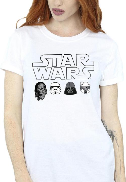 Produktbild Star Wars Character Heads TShirt (L)