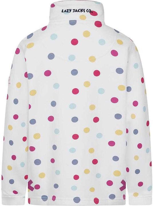 Produktbild Lazy Jacks Sweatshirt Mädchen mit kurzem Reissverschluss (116)