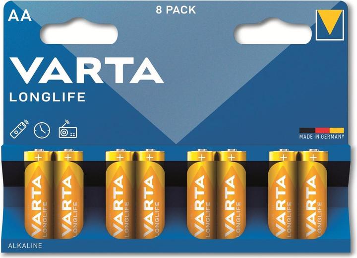 Produktbild Varta Longlife (8 Stk., AA, 2800 mAh)