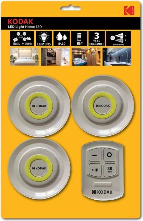 Produktbild Kodak LED Wireless lights with Remote (130 lm)