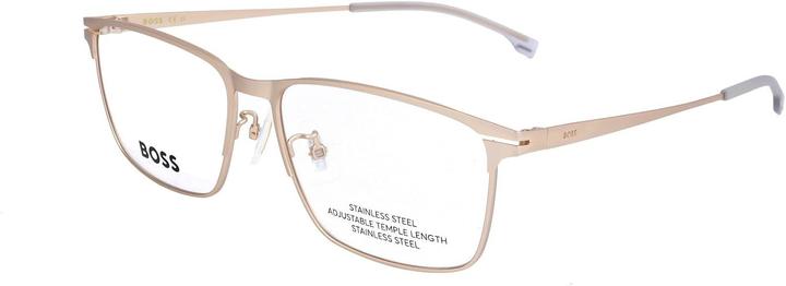 Actual product image Hugo Boss Gold Rectangle Optical Frames (no correction)