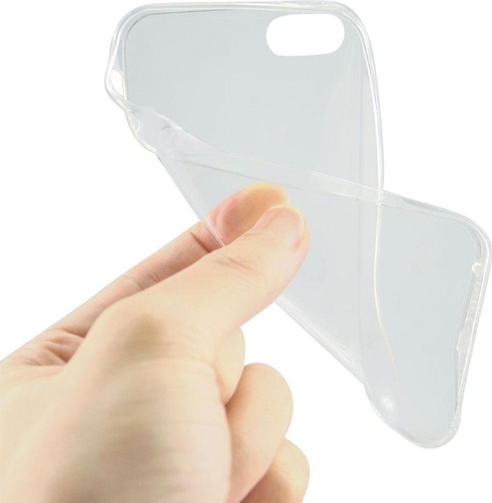 Produktbild König Design Apple iPhone 4 / 4s Hülle Transparent Silikon Case durchsichtige Handyhülle (LG G4s, Apple iPhone 4)