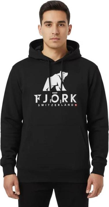 Fjork Merino – Hoodie Titlis en coton biologique, sweat à capuche confortable et respirant (L)