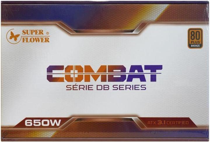Produktbild Super Flower Combat DB Netzteil, 80 PLUS Bronze, ATX 2.52 - 650 Watt (650 W)