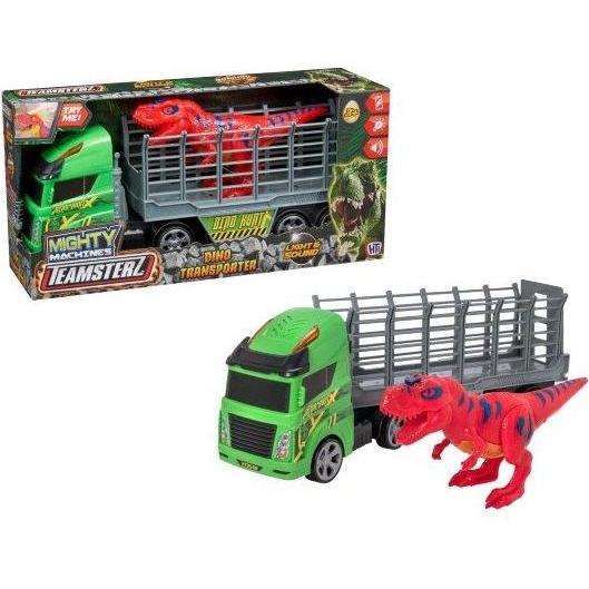 Teamsterz - Mighty Machines Small Light and Sound Dino Transporter