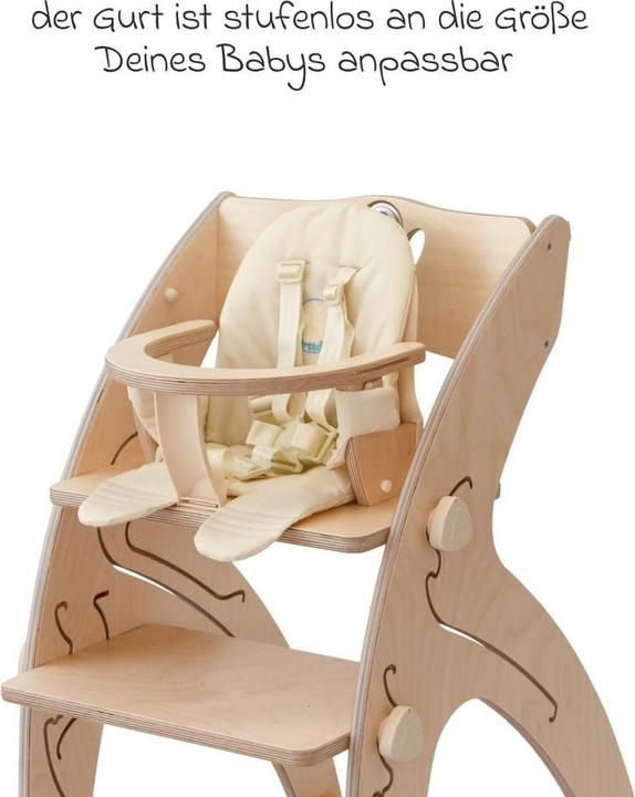 Produktbild QuarttoLino 5 Punkt Sicherheitsgurt für Hochstuhl - Hochstuhl-Zubehör