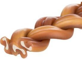 Produktbild Trixie Chewing Braid with Bull Pizzle, bulk, 25 cm, 58 g - (50 pk/ps) (50 Stk., 58 g)