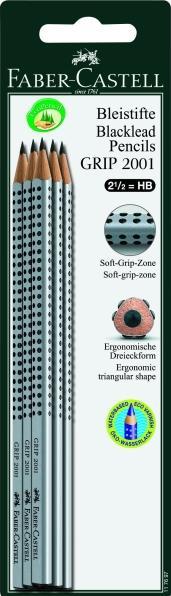 Faber-Castell Crayon 2001 HB (HB, 6 x)