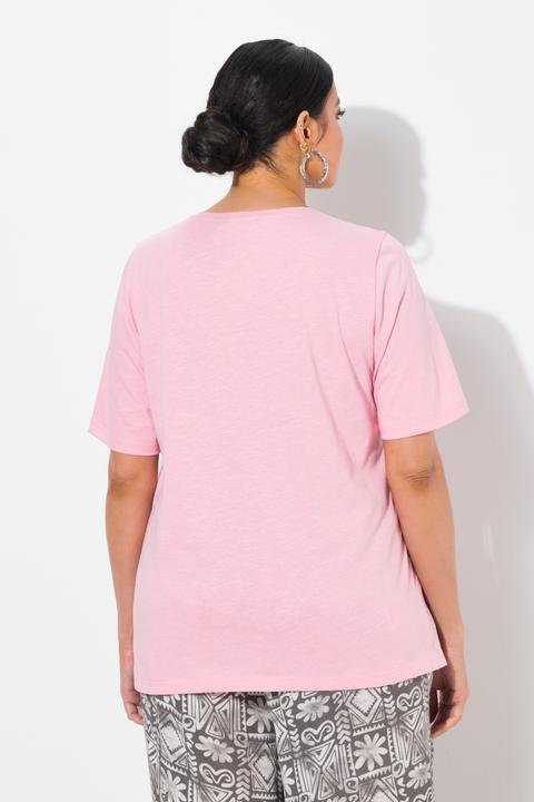 Actual product image Ulla Popken Cactus Short Sleeve Graphic Tee (50, 52)