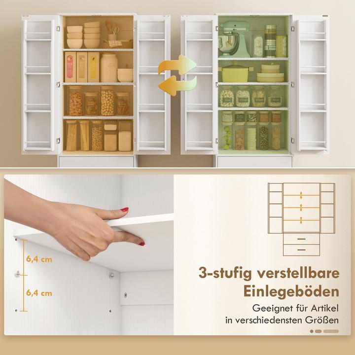 Immagine prodotto Homcom Armadio da cucina (40 x 60 x 159 cm)