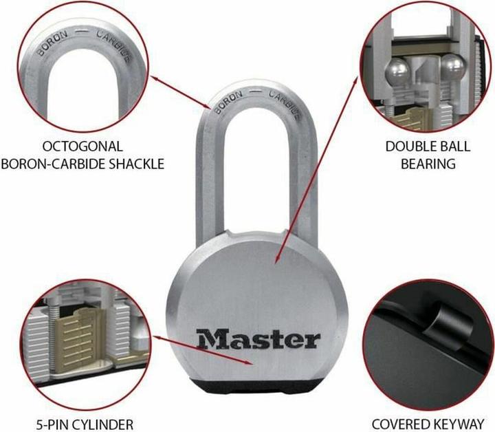 Actual product image Master Lock Heavy-duty padlock
