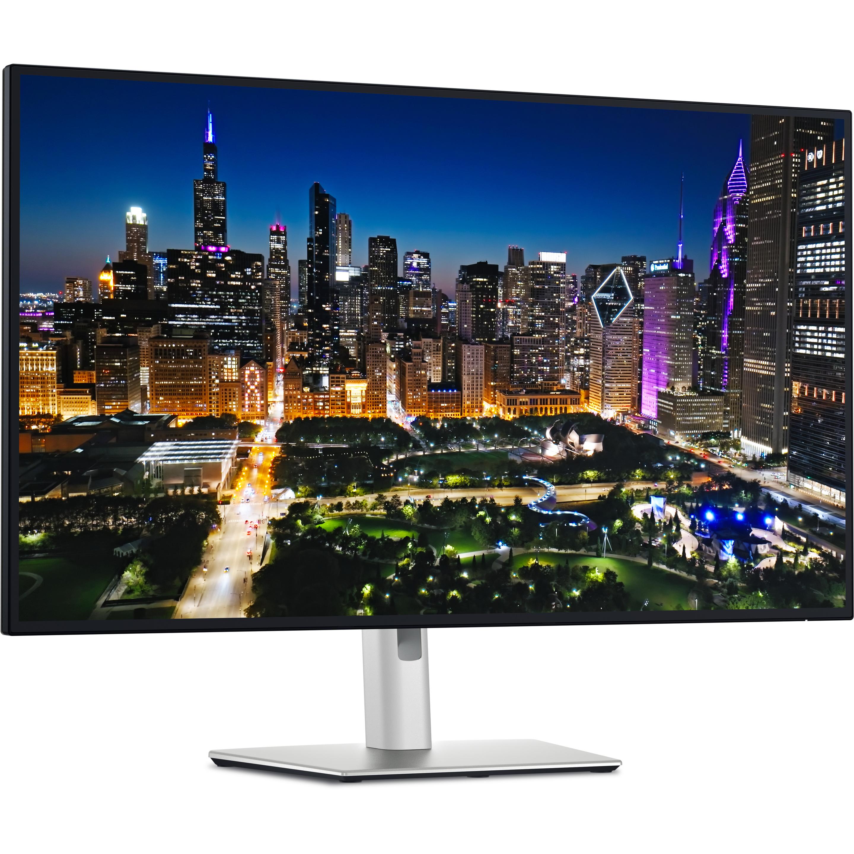 Dell UltraSharp 32 U3225QE (3840 x 2160 Pixel, 31.50"), Monitor, Silber, Schwarz