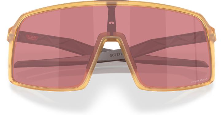 Actual product image Oakley Sutro Sonnenbrille Matte Trans Light Curry / Prizm Dark Golf (Matte Trans Light Curry, PRIZM DARK GOLF)