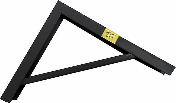 Actual product image Fepre Angle bracket black steel 18 X 20 cm