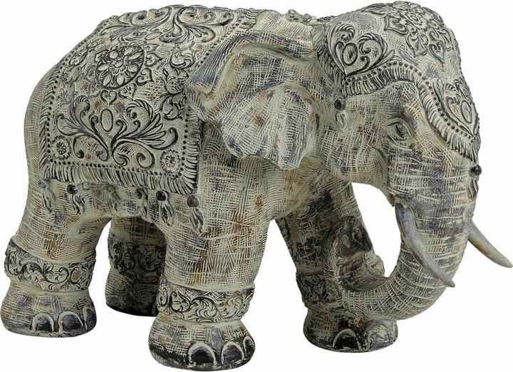 Immagine prodotto G. Wurm Decorazione figura elefante, in poliresina, 38 cm (26 x 34 x 45,5 cm)