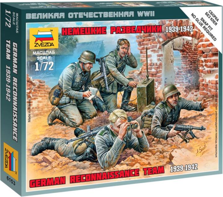 Produktbild Tamiya 1:72 WWII Deutscher Späth-Trupp