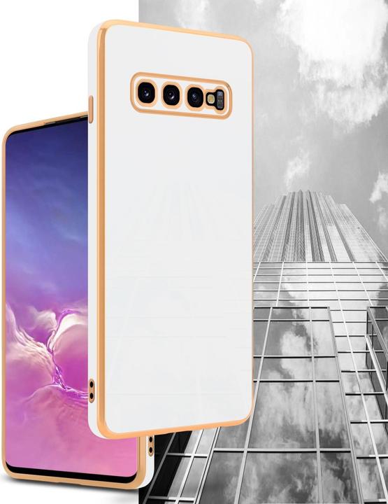 Image du produit Cadorabo Housse pour Samsung Galaxy S10 PLUS en TPU avec protection pour appareil photo LM130 Style (Samsung Galaxy S10+)